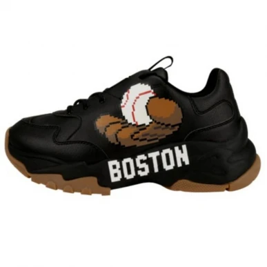 Giày MLB BigBall Chunky Glove Boston Gum Black 32SHCP111-43l